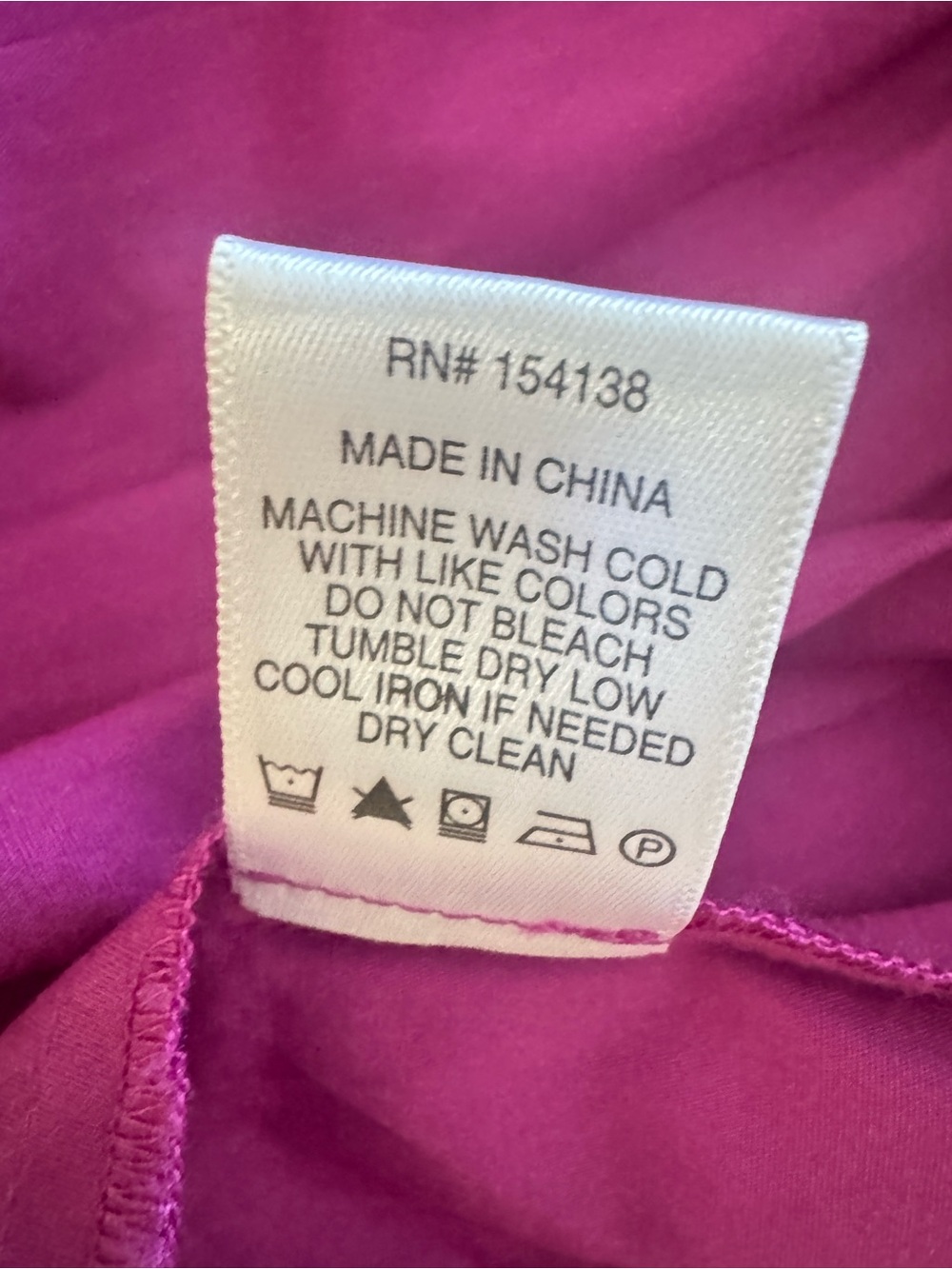 MINT CONDITION STAUD TIERED FUCHSIA COTTON MINI-DRESS SIZE SMALL - Picture 9 of 9